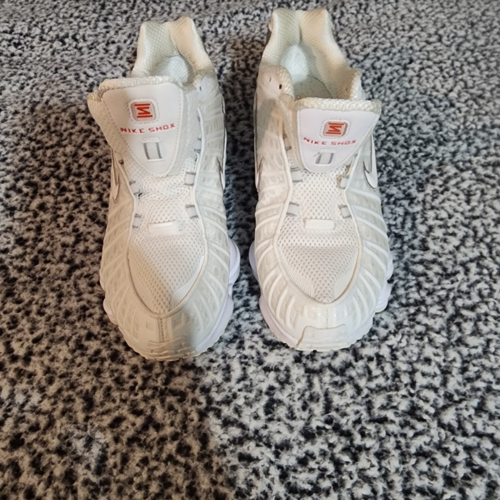 Nike Shox White Athletic Shoes